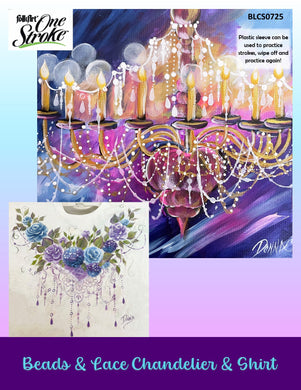 Beads & Lace Chandelier & Shirt Project Packet