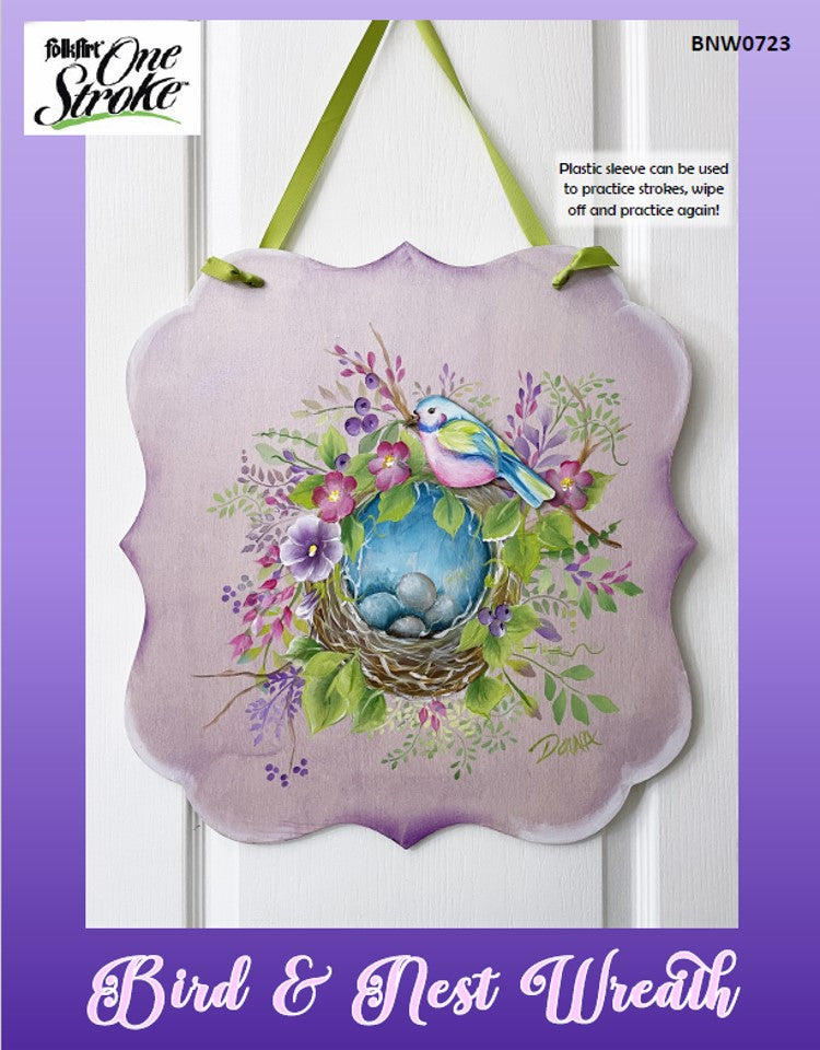 Bird and Nest Wreath Project Packet