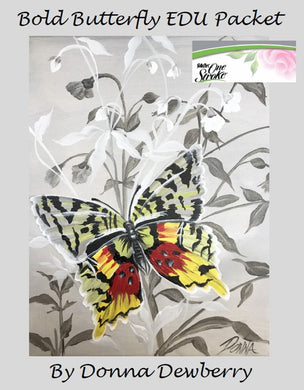 EDU Packets (Painting Parties) Bold Butterfly