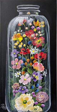 Bottle of Flowers Mystery Class Downloadable Video Lesson