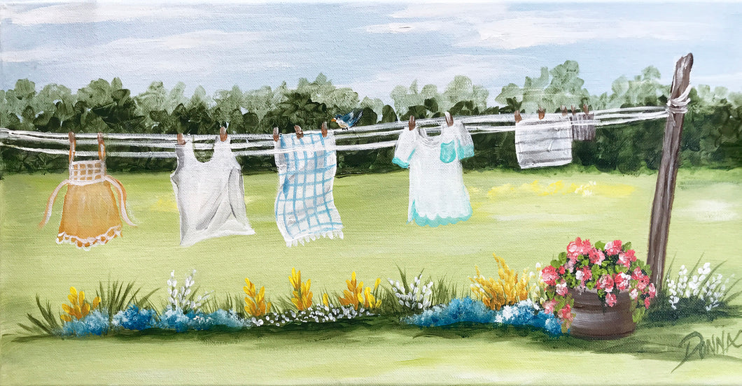 Clothesline Design Downloadable Video Lesson