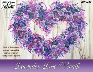 Lavender Love Wreath Project Packet