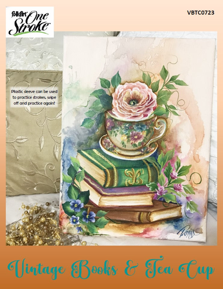 Vintage Books and Tea Cup Project Packet
