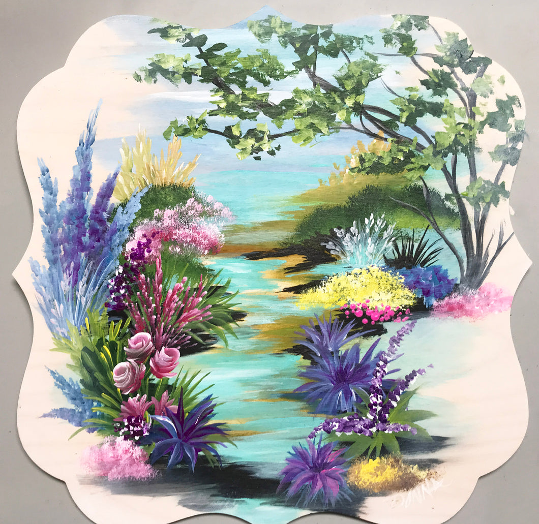 Spring 2023 Workshop - Garden Path Landscape Downloadable Video Lesson