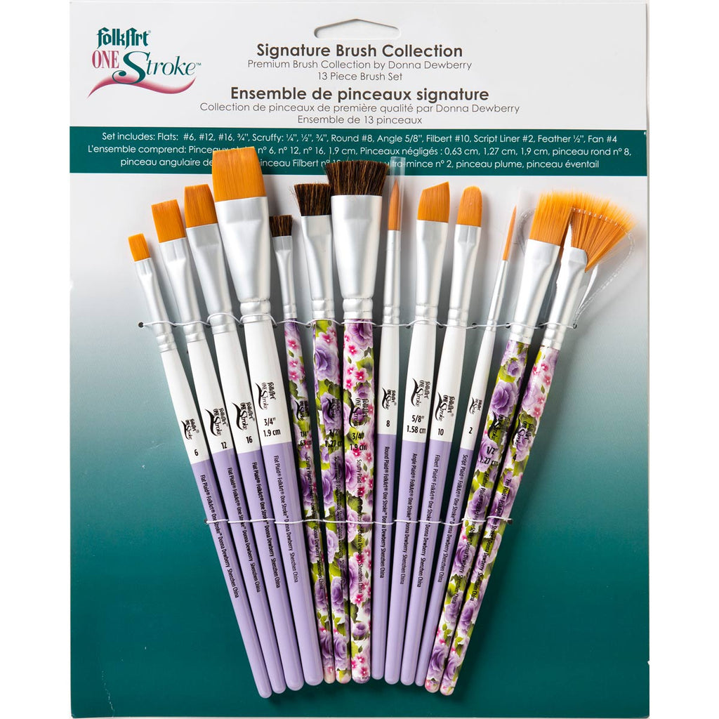 36428 Stencil Brush Set 3pc – Dewberry U