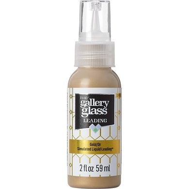 19703 Gallery Glass Gold Leading 2 oz