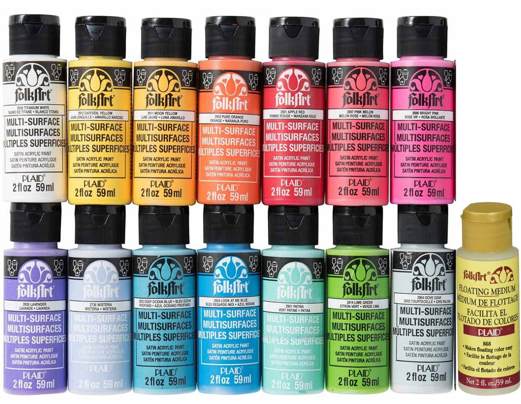 Paint Set for EDU Packets (Painting Parties) 2018 Q2 Series