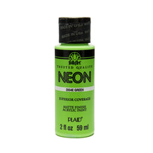 FolkArt Neon and Neon Glow Acrylic Paint 2 oz.
