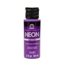 FolkArt Neon and Neon Glow Acrylic Paint 2 oz.
