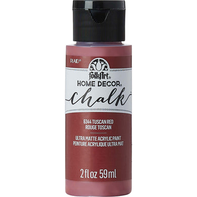 6344 Tuscan Red Home Decor Chalk Paint 2 oz