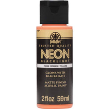 FolkArt Neon and Neon Glow Acrylic Paint 2 oz.
