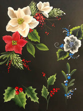 Stroke Study Lesson 8 - Christmas Florals and Greenery  Downloadable Video Lesson