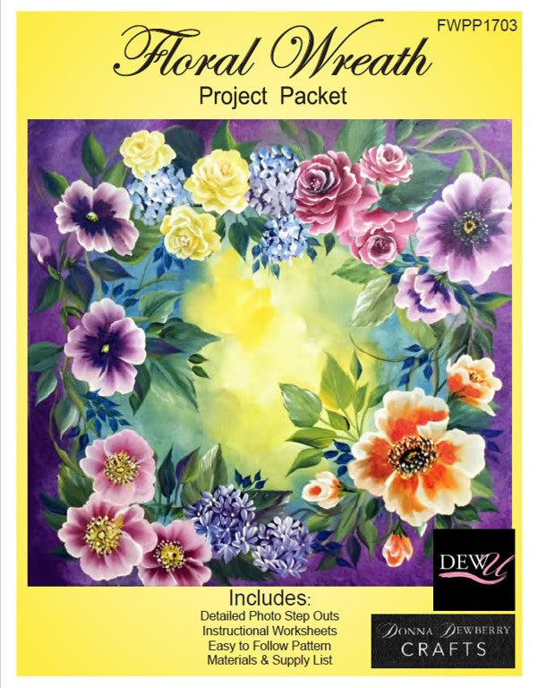 Floral Wreath Project Packet