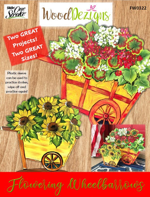 Flowering Wheelbarrow WoodDezigns Packet
