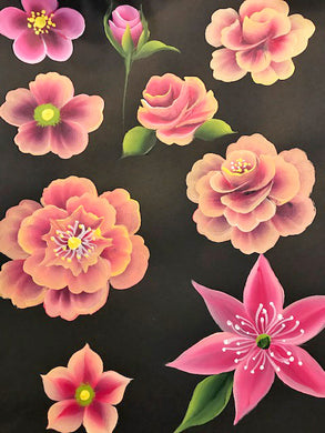 Stroke Study Lesson 1 - Leaves and Flowers  Downloadable Video Lesson