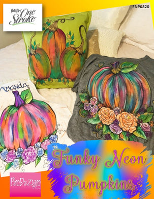 Funky Neon Pumpkins PenDezign Project Packet