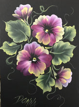 Stroke Study Lesson 7 - Pansies Downloadable Video Lesson