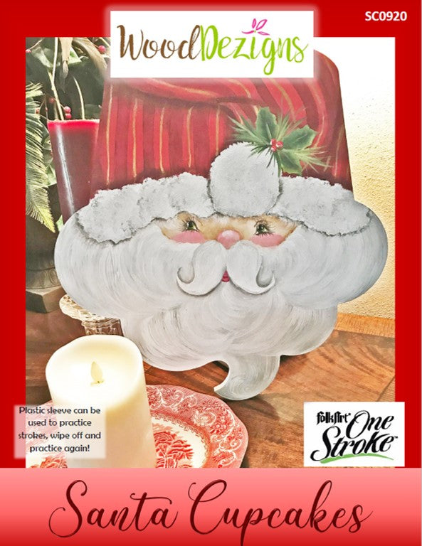 Santa Cupcakes WoodDezigns Project Packet