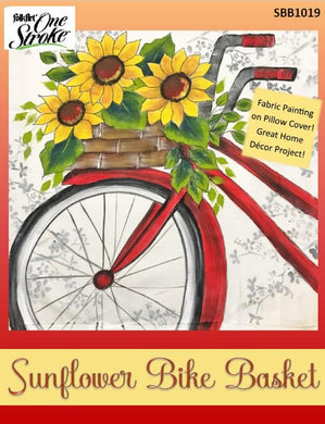 Sunflower Bike Basket