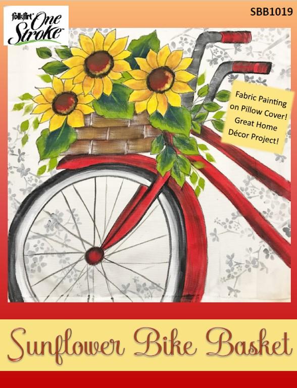 Sunflower Bike Basket