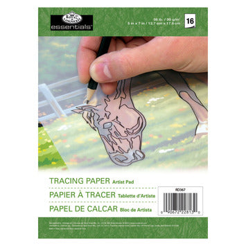 RD367 5x7 Tracing Paper Artist Pad