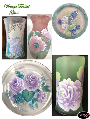 Vintage Frosted Glass-PP