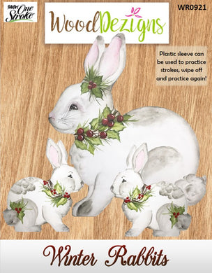 Winter Rabbits WoodDezign Packet