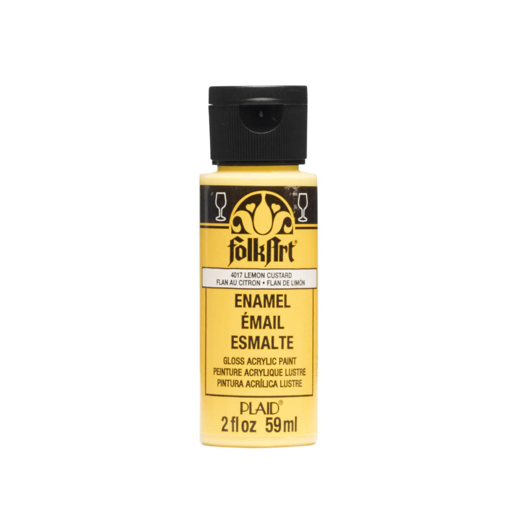 4017 Lemon Custard Enamel paint