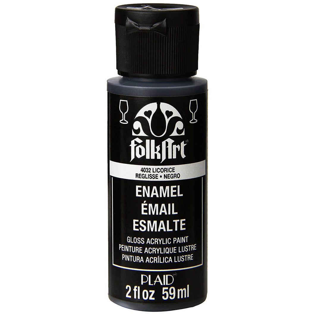 4032 Licorice enamel paint
