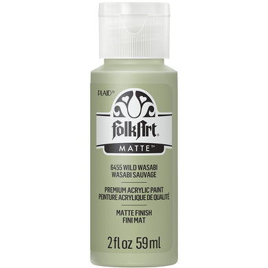 6455 Wild Wasabi Matte Acrylic 2oz.