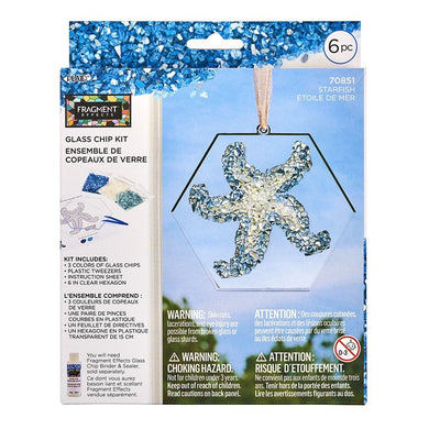 70851 Fragment Effects 6pc Starfish Glass Chip Kit