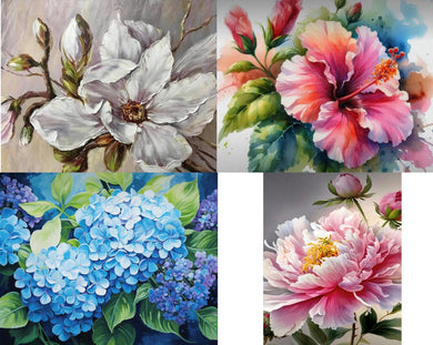 Online Zoom Oversize Flower June 2026 Series Classes