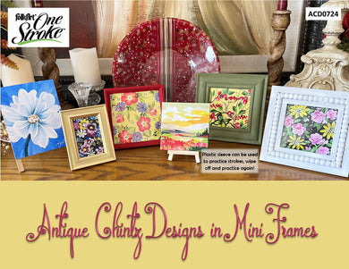 Antique Chintz Designs in Mini Frames Project Packet