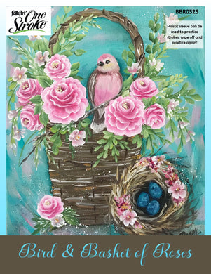 Bird & Basket of Roses Project Packet