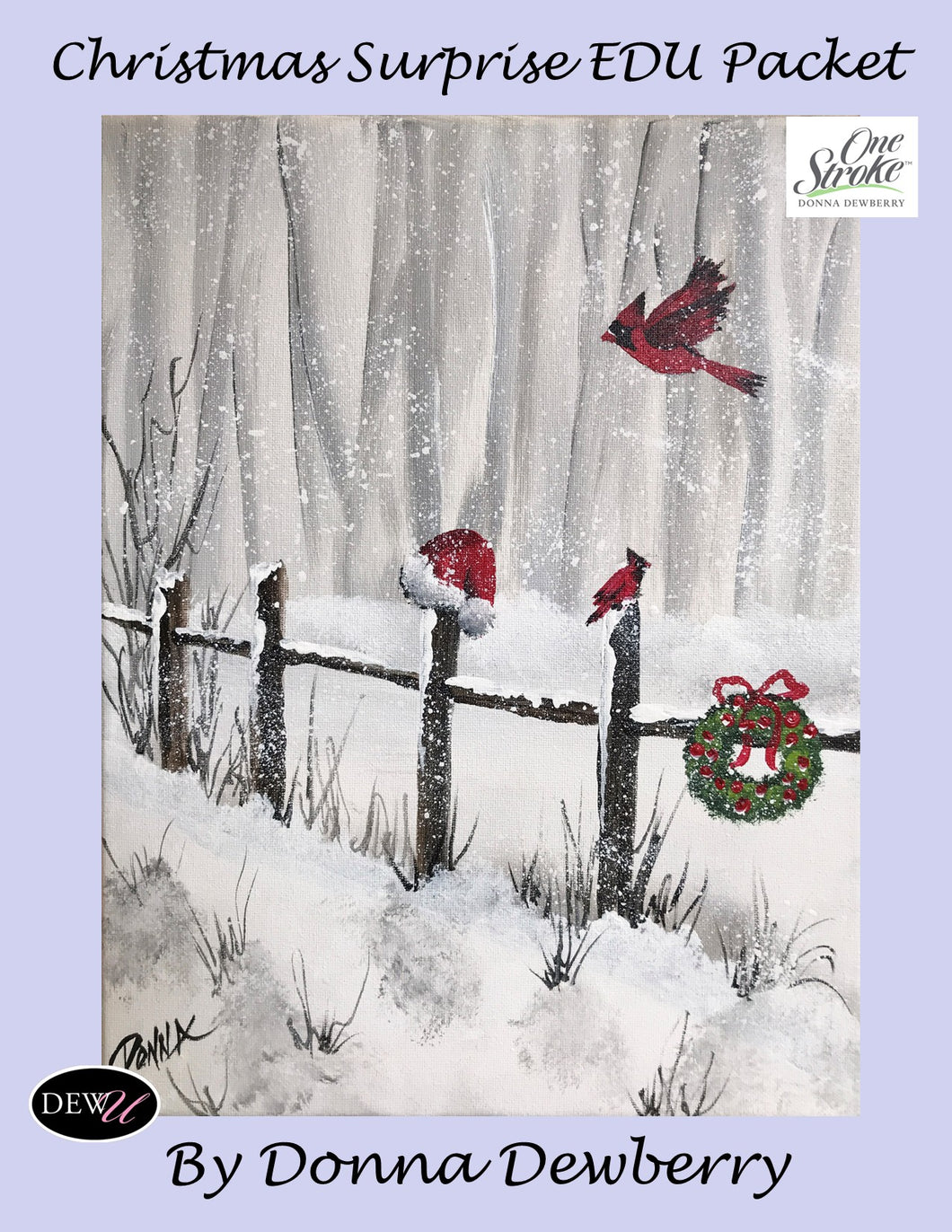 EDU Packets (Painting Parties) Christmas Surprise