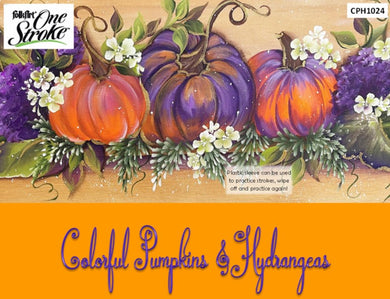 Colorful Pumpkins & Hydrangeas Project Packet