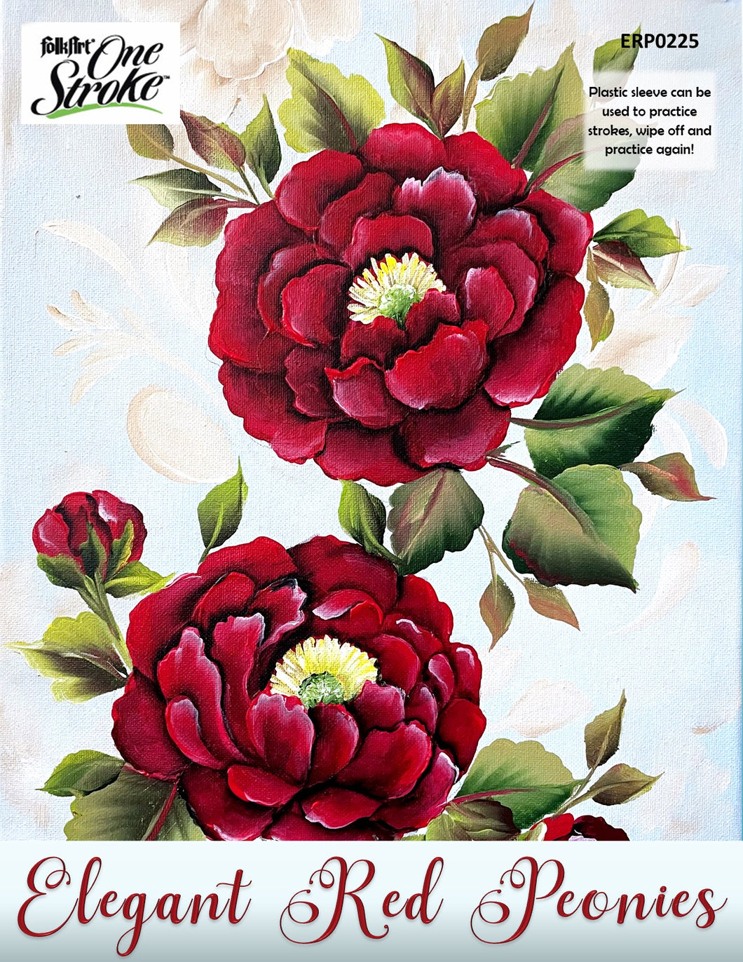 Elegant Red Peonies Project Packet