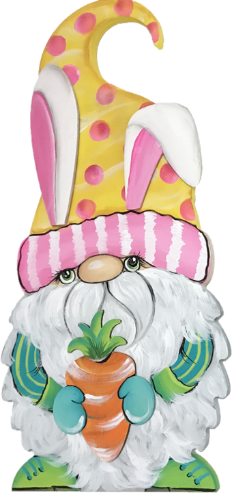 Spring Gnome Bunny Downloadable Video Lesson
