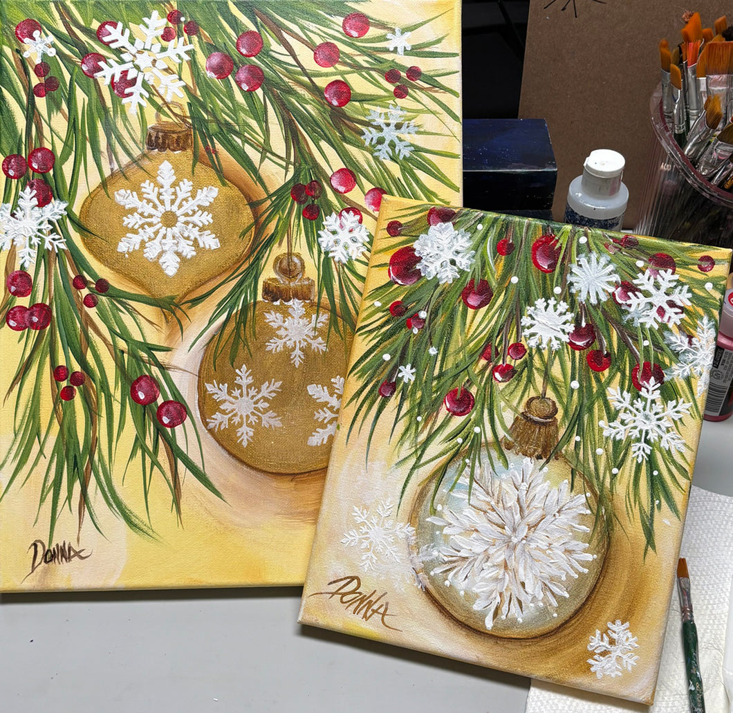 Ornaments & Snowflakes Convention 2026 Project Downloadable Video Lesson