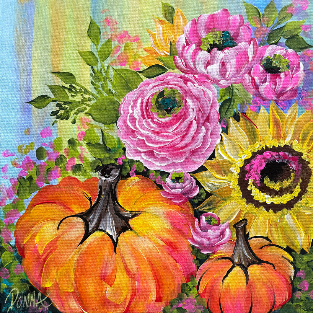 Pumpkins & Flowers Convention 2026 Project Downloadable Video Lesson