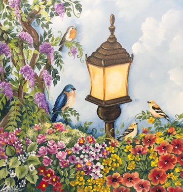 Lamp Post & Birds Downloadable Video Lesson