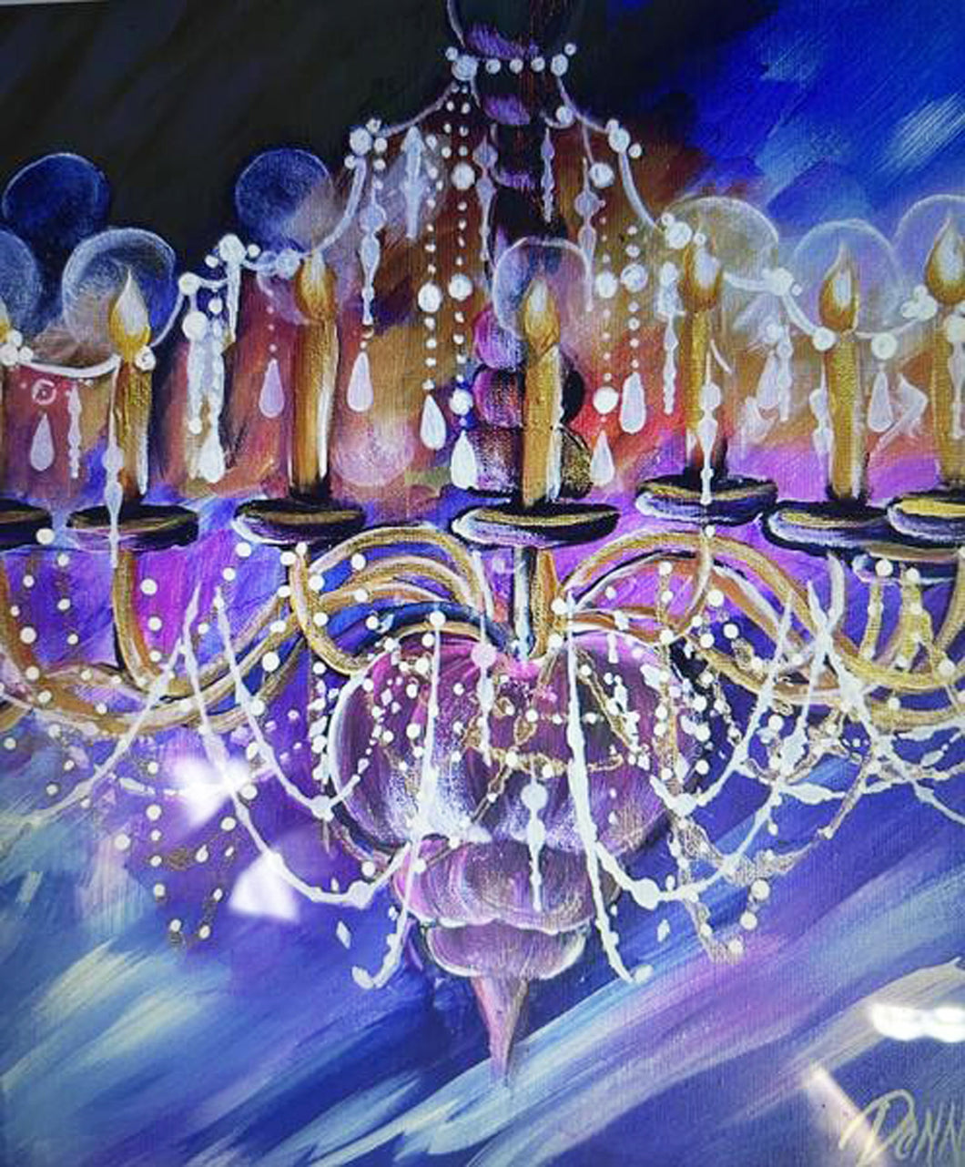 Beads & Lace Chandelier Downloadable Video Lesson