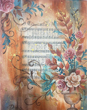 Vintage Music & Florals Downloadable Video Lesson - Dewberry U