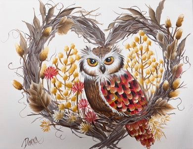 Fall Owl Wreath Downloadable Video Lesson