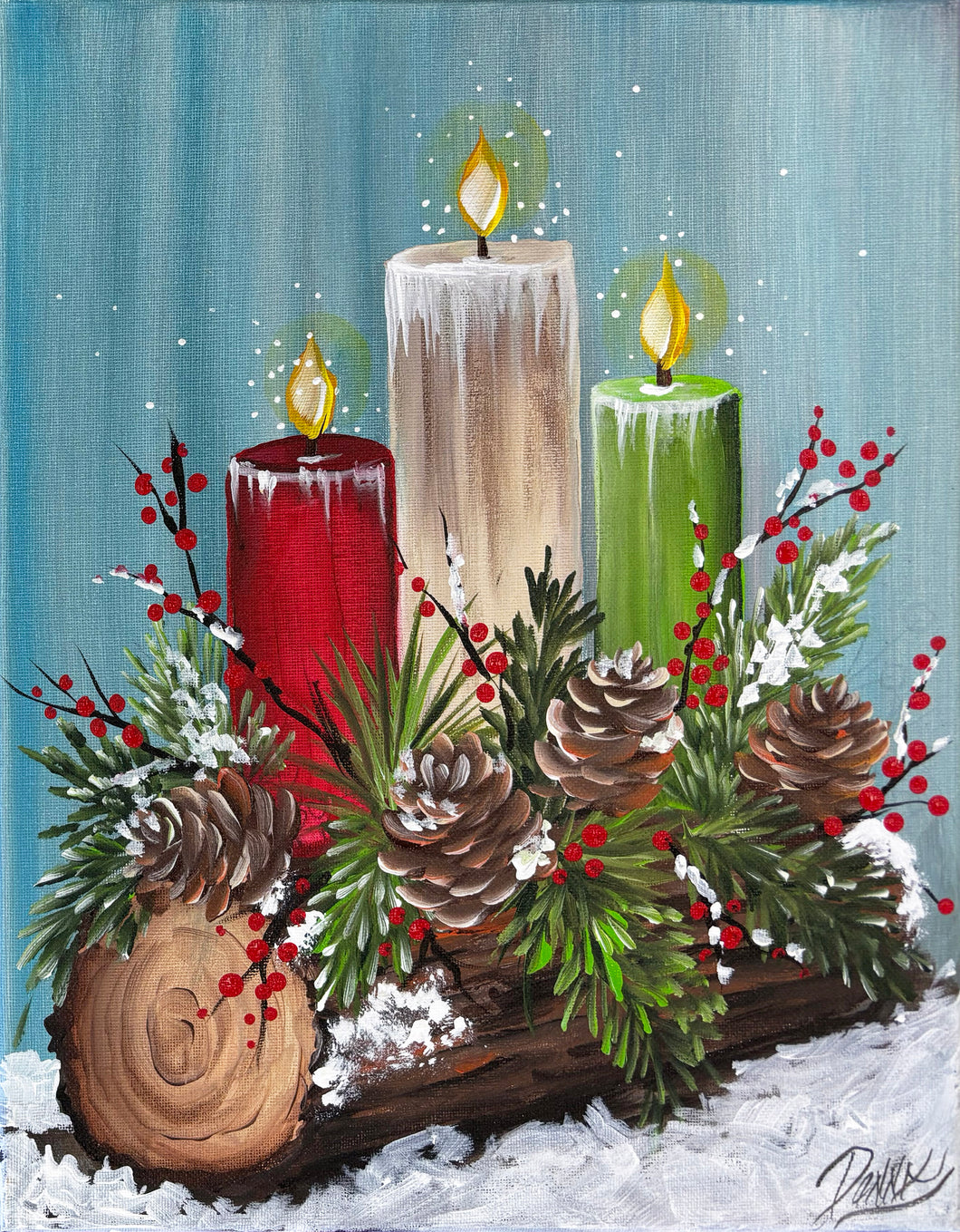 Yule Log Downloadable Video Lesson