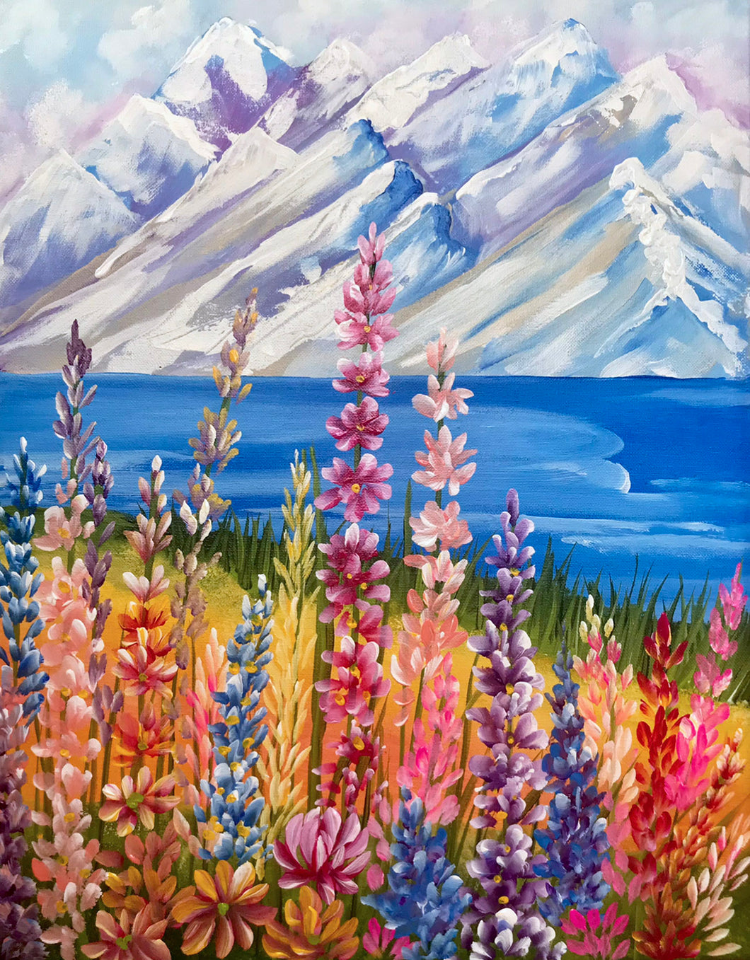 Mountain Landscape Downloadable Video Lesson - Dewberry U