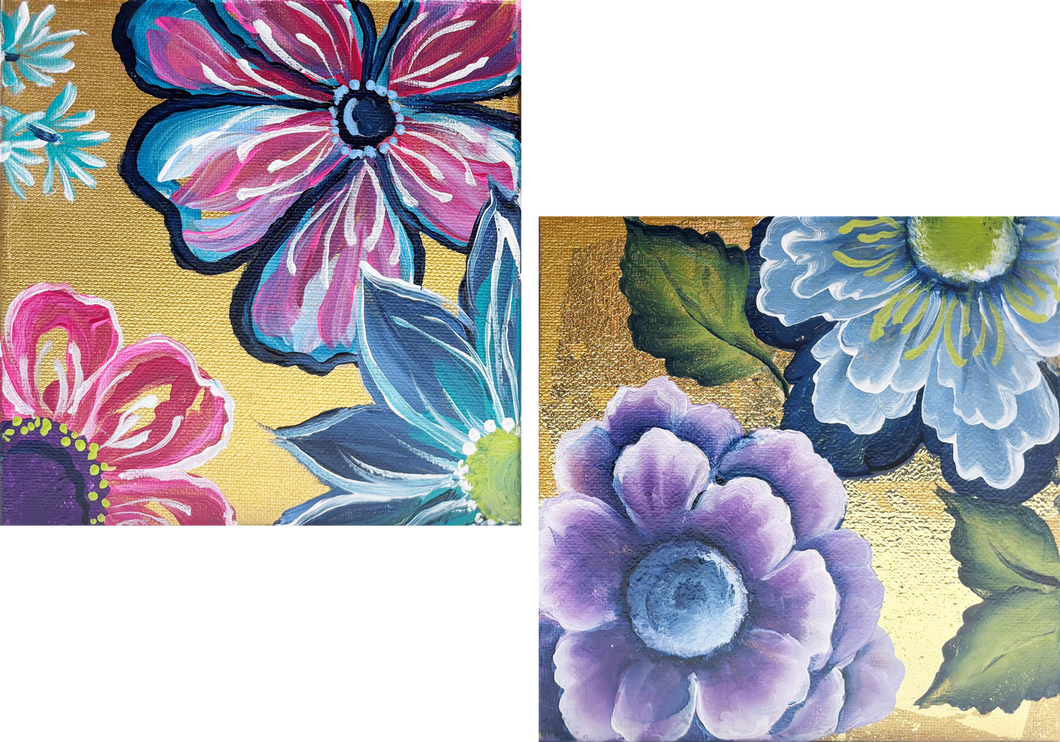 Fun & Funky Florals Downloadable Video Lesson - Dewberry U