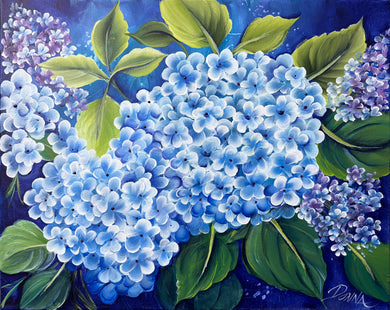 Oversized Flower Series #2 - Hydrangea Downloadable Video Lesson