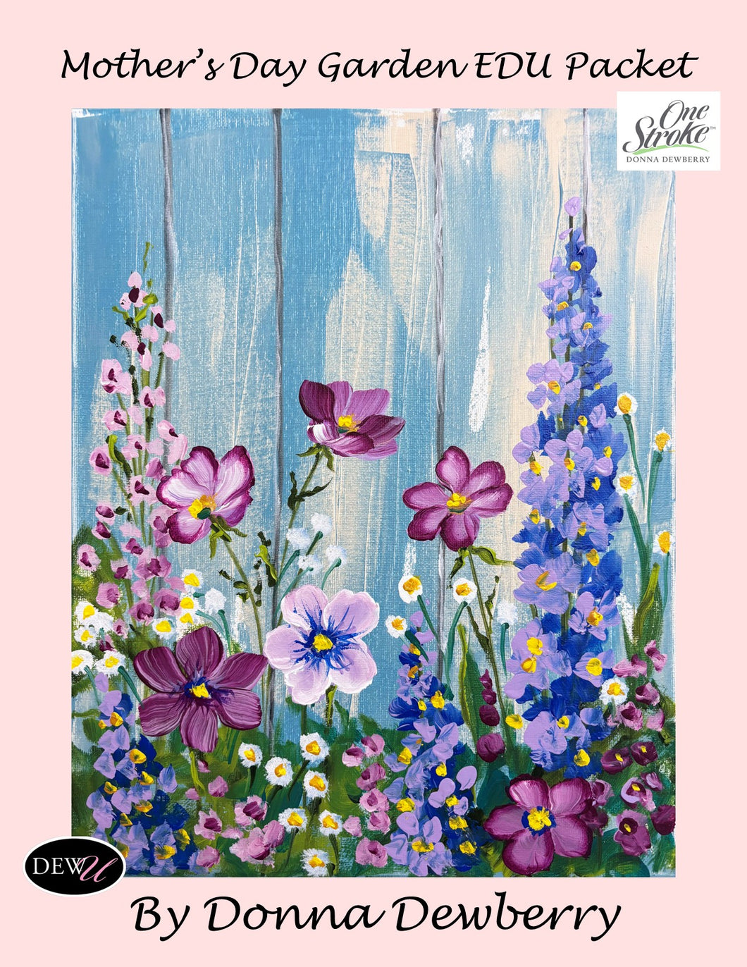 EDU Packets (Painting Parties) Mother's Day Garden