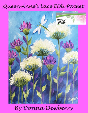 EDU Packets (Painting Parties) Queen Anne's Lace